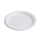 Globe Compostable Plates, White, Sugarcane (1000-pack)