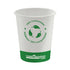 Globe Compostable Hot/Cold Paper Cups, Single Wall, White (1000-pack)