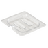 Cambro Camwear Food Pan Cover, Notched w/Handle, Clear