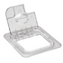 Cambro | Couvercle Camwear FlipLid, pour bac gastronome avec encoche, clair