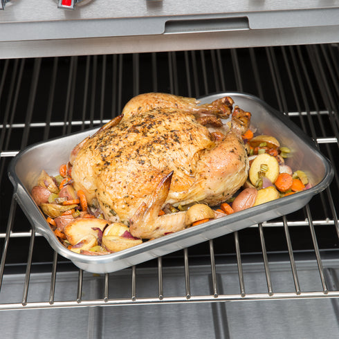 Vollrath | Plat de cuisson et de rôtissage, acier inoxydable