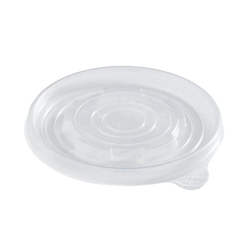 Globe Compostable Bowl Lids, for 12-32 oz, CLPA (500-pack)