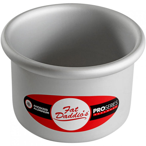 Fat Daddio's Round Cake Pan, 3" Deep, Anodized Aluminum, FINAL SALE
