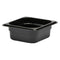 Cambro | Bac gastronome Camwear, taille 1/6, noire