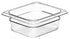 Cambro | Bac gastronome Camwear, taille 1/6, transparent