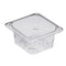 Cambro Camwear 1/6 Size Colander Food Pan, Clear
