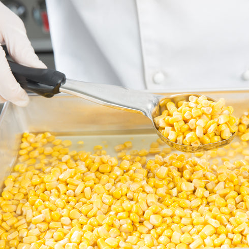 Vollrath | Cuillère ovale perforée robuste d'une seule pièce