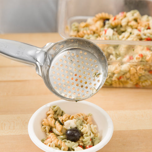 Vollrath | Cuillère ronde perforée robuste à code couleur