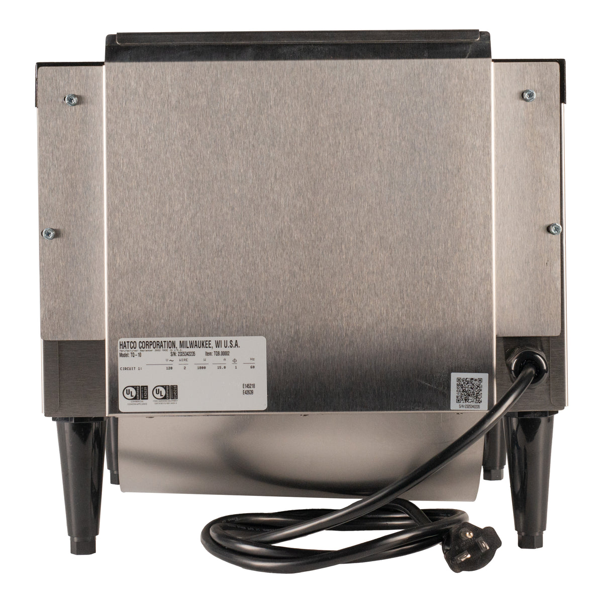 Hatco ToastQwik TQ10 Conveyor Toaster, 120 V