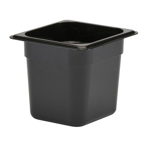 Cambro | Bac gastronome Camwear, taille 1/6, noire