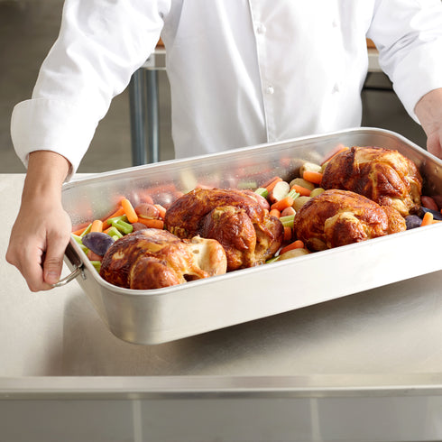 Vollrath | Plat à pâtisserie et à rôtir Wear-Ever avec poignées, aluminium