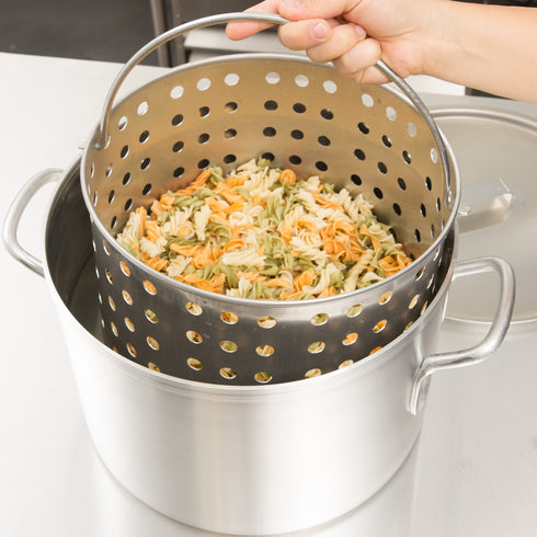 Vollrath | Ensemble marmite/friteuse Wear-Ever 3 pièces, 20 pintes, aluminium