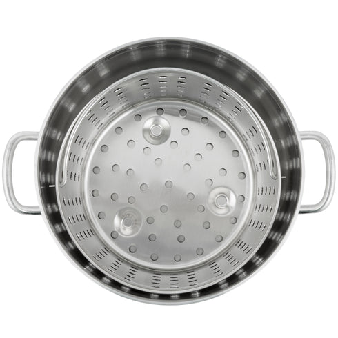 Vollrath | Ensemble marmite/friteuse Wear-Ever 3 pièces, 20 pintes, aluminium