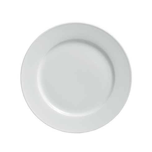 Acierite | Assiette en porcelaine Varick Café (paquet de 12)