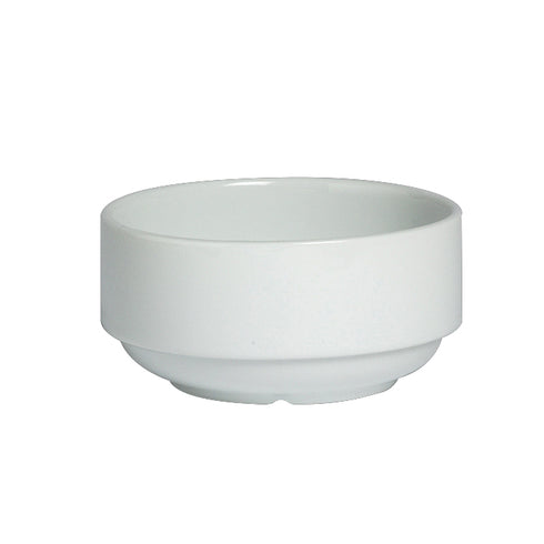 Steelite Varick Cafe Porcelain Stack Soup Bowl, 10 oz (12-pack)