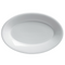 Acierite | Plateau ovale en porcelaine Varick Café, 15 1/2" x 10 3/4" (paquet de 6)