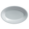 Acierite | Plateau ovale en porcelaine Varick Café, 13 1/4" x 9" (paquet de 12)
