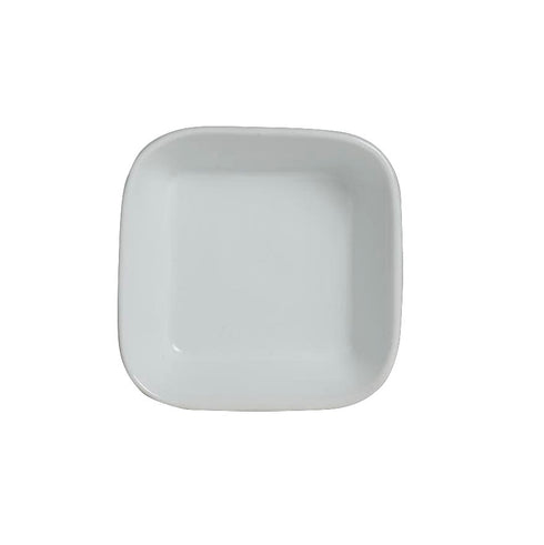Steelite Café Porcelain Square Ramekin, 5 1/2 oz, White (36-pack)
