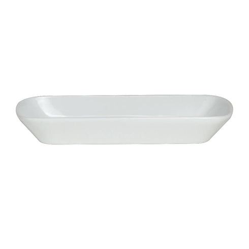 Steelite Varick Pub Rounded Rectangular Tray, 7.75" x 4.125" (12-pack)