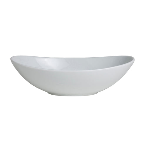 Steelite Varick Cafe Porcelain Oval Bowl, 15 1/2 oz (12-pack)
