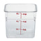 Cambro CamSquare Food Storage Container, Clear
