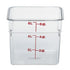 Cambro CamSquare Food Storage Container, Clear
