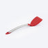 Cuisipro | Spatule en silicone, 12,5", acier inoxydable/rouge