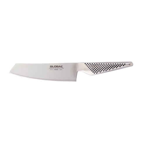 Global Classic Nakiri Vegetable Knife, 5.5", Textured Handle