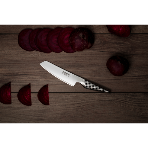 Global Classic Nakiri Vegetable Knife, 5.5", Textured Handle