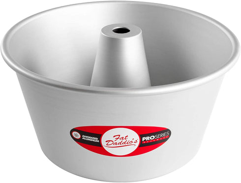 Fat Daddio's Angel Food Pan, Round, Anodized Aluminum, FINAL SALE