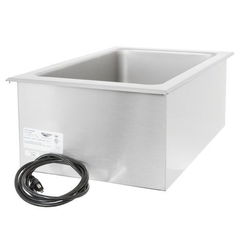 Vollrath 72001 Cayenne Full Size Single Well Drop In Food Warmer, 120V