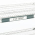 Metro Super Erecta Label Holder, Grey Plastic