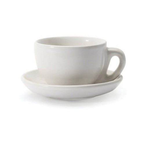 Danesco Espresso Cup & Saucer Set, 3 oz, White