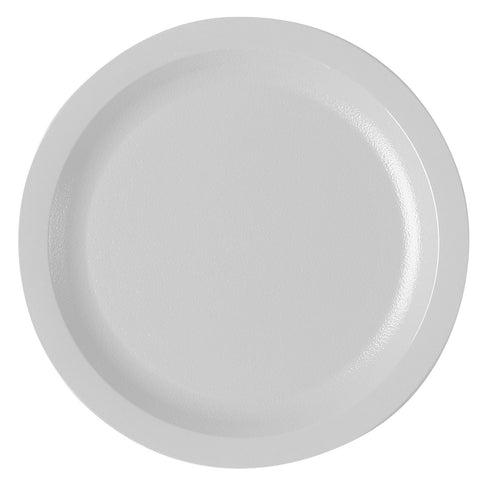 Cambro | Assiette à rebord étroit Camwear, 7,25 po (paquet de 48)