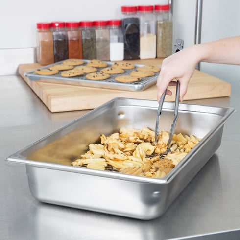 Vollrath Super Pan 3 Food Pan Wire Grate, Stainless Steel