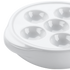 Browne | Assiette Escargot, 6 Compartiments, Blanc