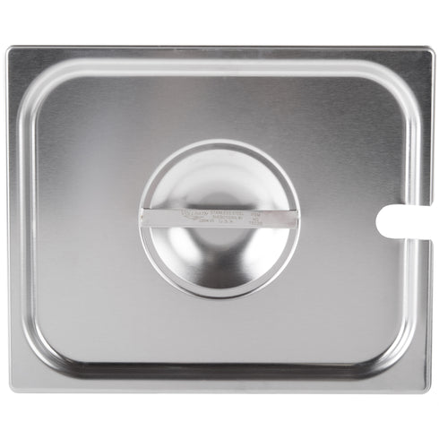 Vollrath Super Pan V Slotted Food Pan Cover, 22 Gauge Stainless Steel