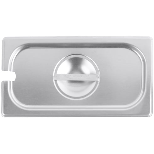 Vollrath Super Pan V Slotted Food Pan Cover, 22 Gauge Stainless Steel, 1/3 Size, FINAL SALE