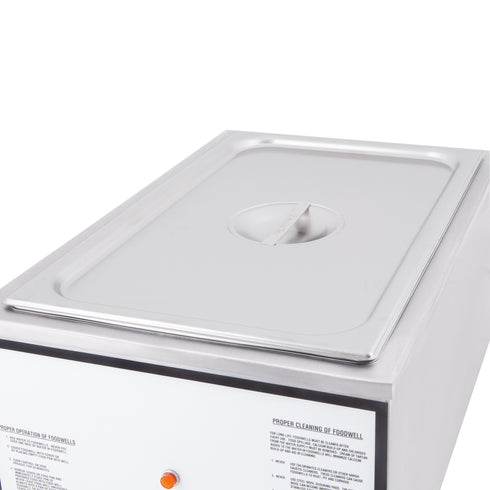 Vollrath Super Pan V Solid Food Pan Cover, 22 Gauge Stainless Steel