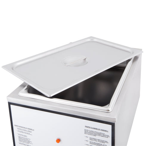 Vollrath Super Pan V Solid Food Pan Cover, 22 Gauge Stainless Steel