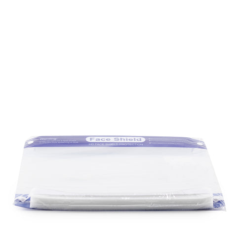 Globe Reusable Face Shield Anti-Fog, 2 Per Pack, FINAL SALE