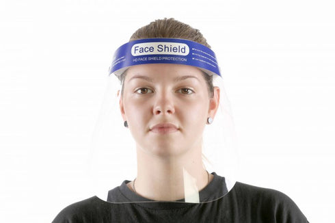 Globe Reusable Face Shield Anti-Fog, 2 Per Pack, FINAL SALE