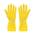 Globe | Gants en caoutchouc, doublés floqués, jaunes (1 paire)