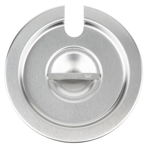 Vollrath Round Insert Slotted Cover, Stainless Steel