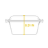 Lodge Cast Iron Double Dutch Oven, 5 Qt