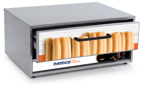 Nemco 8055-BW Moist Heat Bun Warmer, 64 Buns, 120V