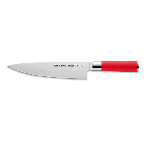 F. Dick Red Spirit Chef Knife, 8.5", Red
