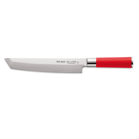 F. Dick Red Spirit Tanto Utility Knife, 8.5", Red