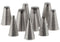 Ateco 10 Piece Open Star Piping Tip/Decoraing Tube Set