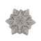 Nordic Ware Snowflake Bundt Pan, 6 Cup, Cast Aluminum, Sparkling Silver Finish, FINAL SALE
